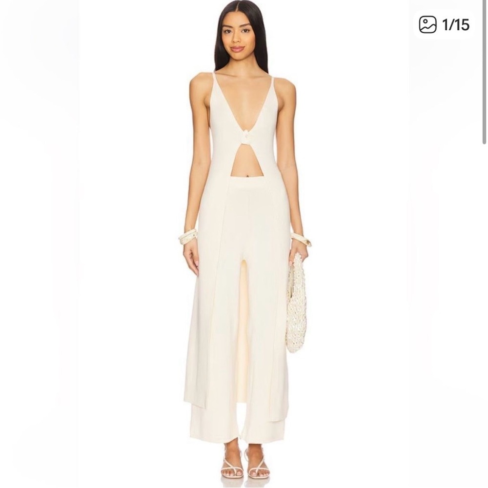 Baobab Collection Clarissa Top & Bottom Set in Ivory